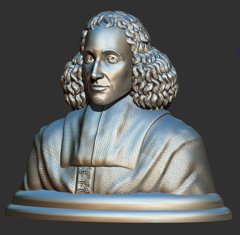 Baruch Spinoza - Servicio de Modelado 3D - 001