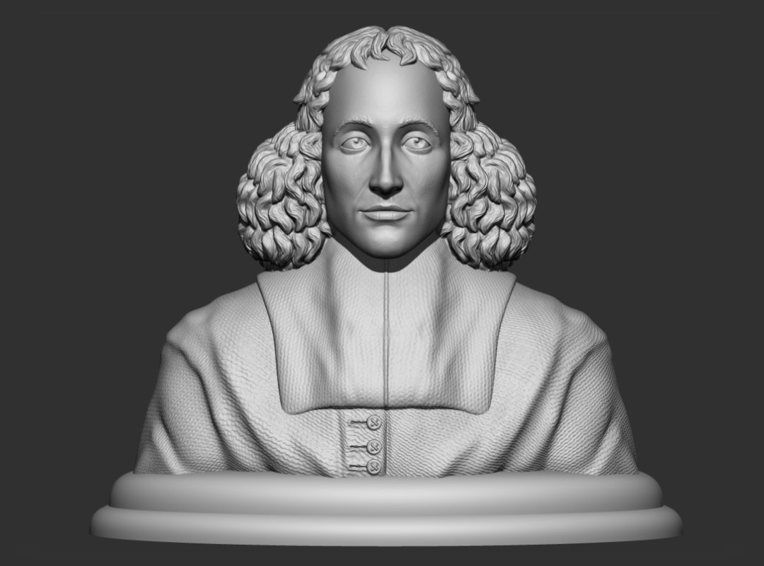 Baruch Spinoza - Servicio de Modelado 3D