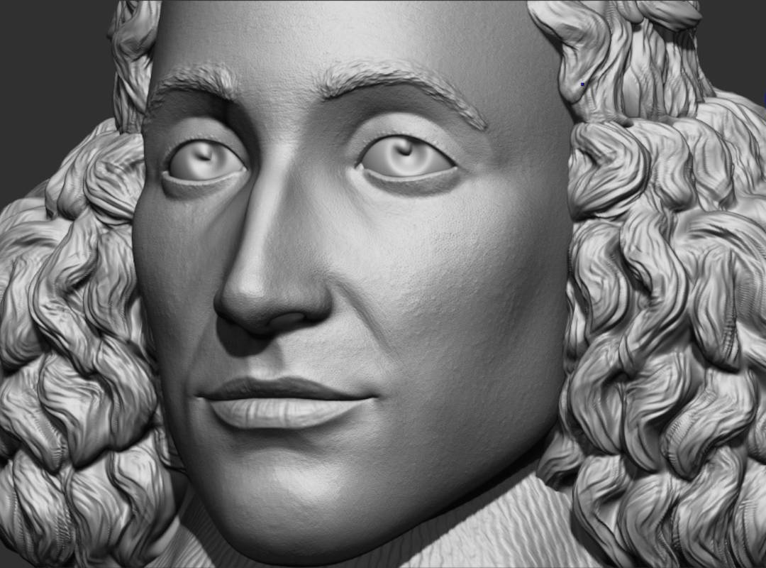 Baruch Spinoza - Servicio de Modelado 3D