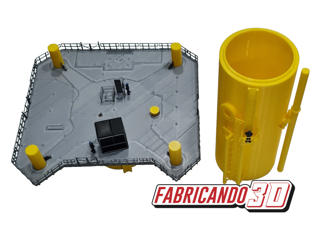 Maqueta Industrial Stand Ifema - Fabricando3D - GA002