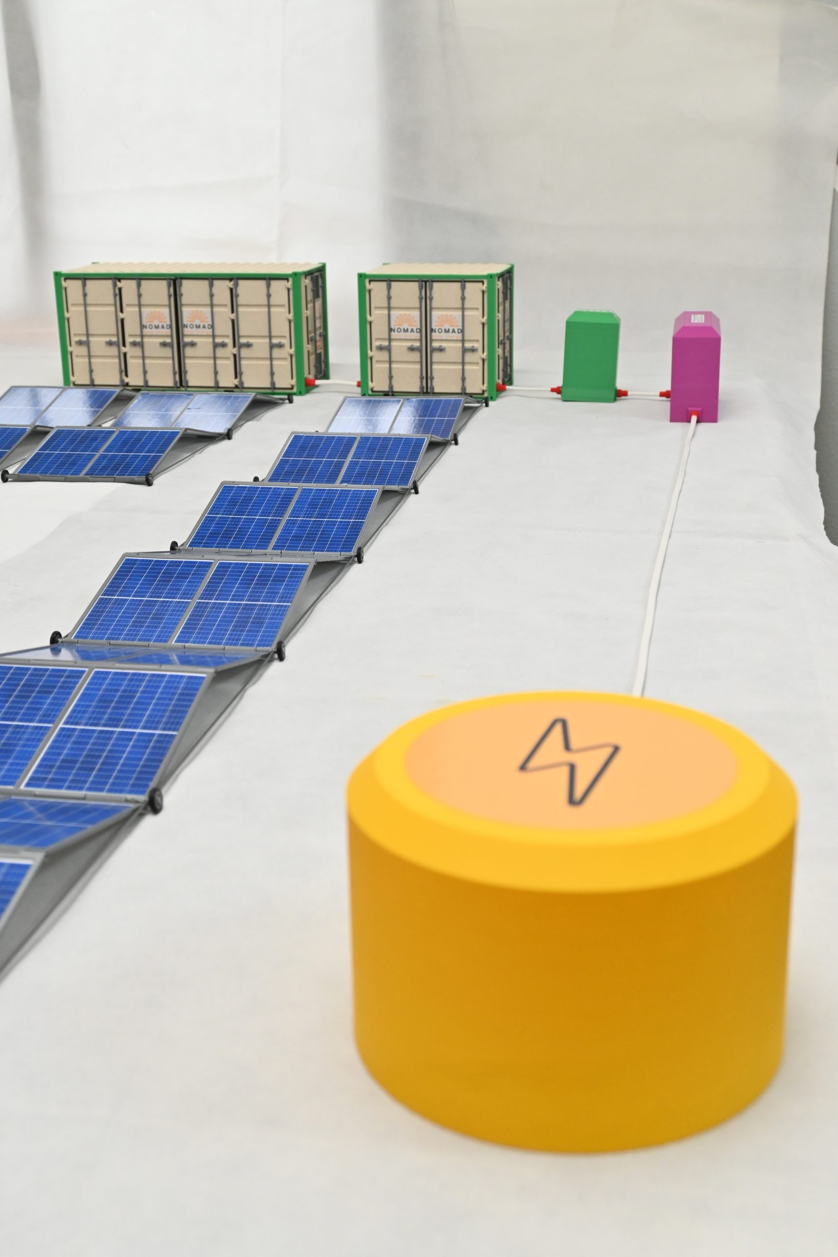 Proyecto de maqueta industrial para Nomad Solar Energy Proyecto de maqueta industrial para Nomad Solar Energy