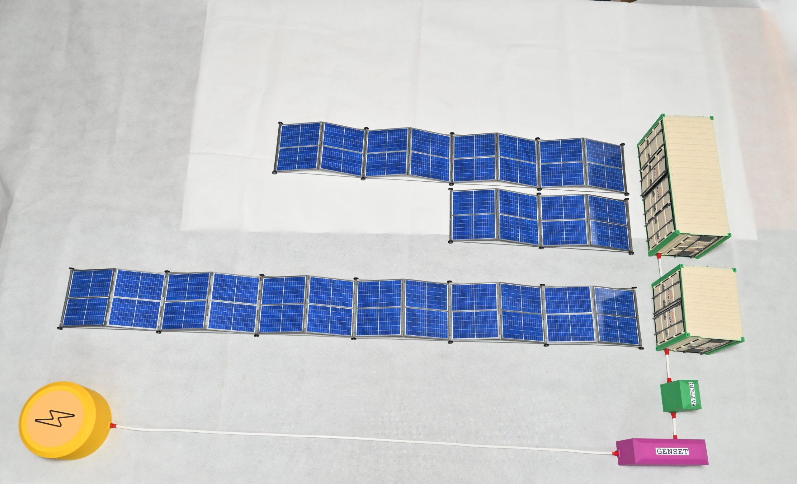 Proyecto de maqueta industrial para Nomad Solar Energy Proyecto de maqueta industrial para Nomad Solar Energy