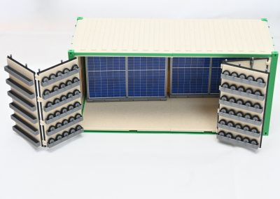 Proyecto de maqueta industrial para Nomad Solar Energy