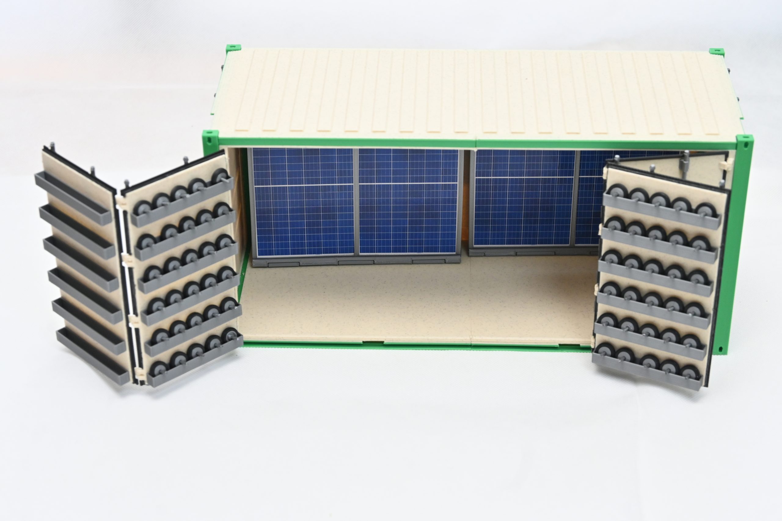 Proyecto de maqueta industrial para Nomad Solar Energy Proyecto de maqueta industrial para Nomad Solar Energy