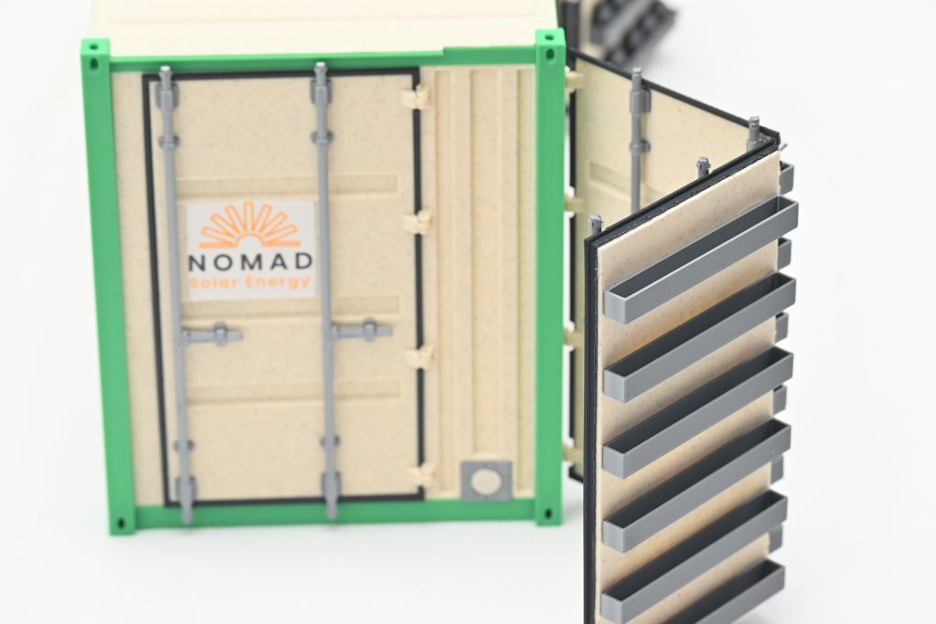 Proyecto de maqueta industrial para Nomad Solar Energy Proyecto de maqueta industrial para Nomad Solar Energy