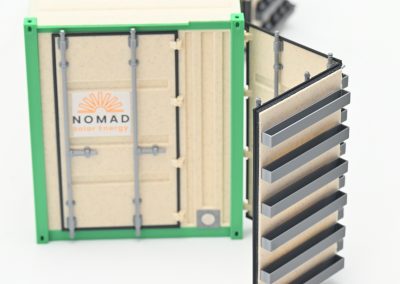 Proyecto de maqueta industrial para Nomad Solar Energy