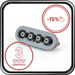 Conector 4 Pin X3 - Lado Maquina - Fabricando3D - 001